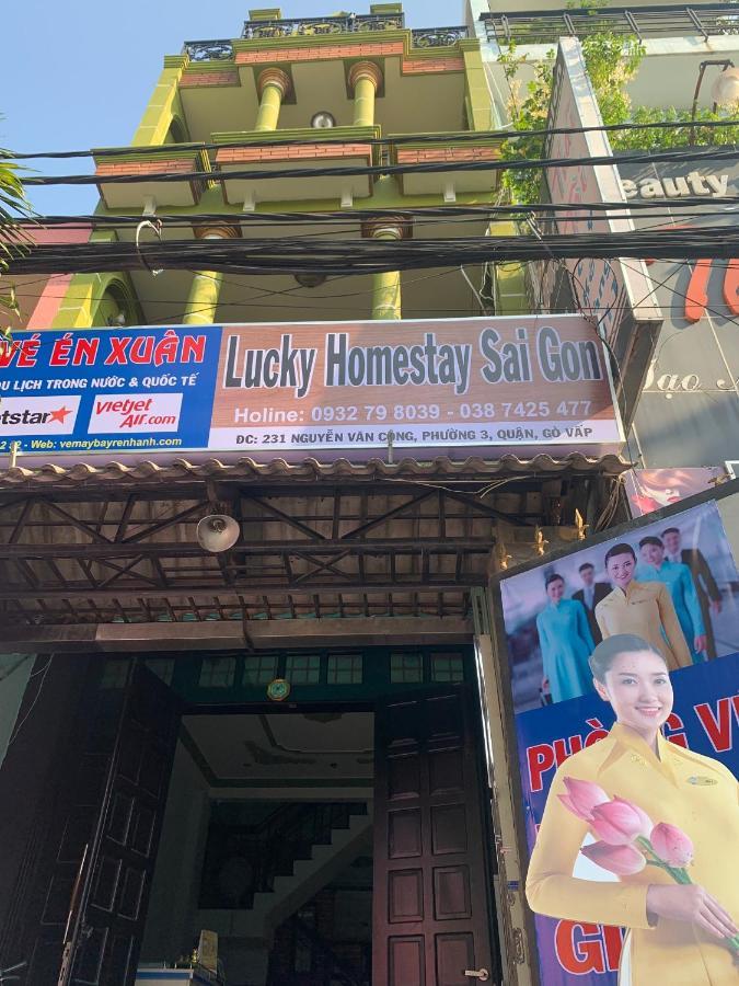 Lucky Homestay Sai Gon Airport & Gan Benh Vien 175 Ho Či Minovo Město Exteriér fotografie