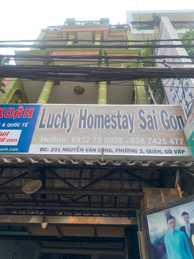 Lucky Homestay Sai Gon Airport & Gan Benh Vien 175 Ho Či Minovo Město Exteriér fotografie
